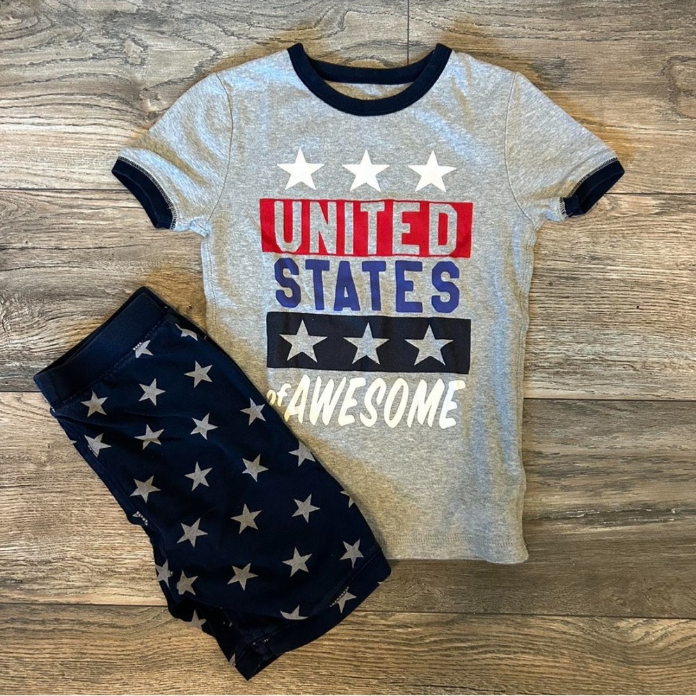 Gap kids size 8 USA pajama set